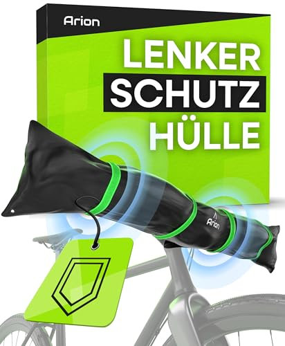 ARION Lenkerschutzhülle E bike I Heckträger Transportschutz I Fahrrad Abdeckung I Regenschutz Hülle wasserdicht für Fahrradträger I Ebike Lenkerschutz Schutzhülle Lenker Zubehör Regenhülle