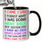 Vellivar Funny Mugs - I Came I Saw I Forgot Mug, Quirky Gifts for Women & Men, Novelty Retirement & Birthday Mug, 350ml Ceramic Tea & Coffee Cup