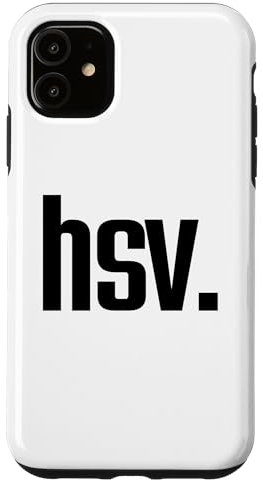 HSV Huntsville Flughafencode Alabama Flughafencode HSV Hülle für iPhone 11