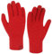 Bequemer Laden Touchscreen Handschuhe Damen Winter Warm Chenille Winterhandschuhe Strickhandschuhe mit Elastisch Manschette Frauen Geschenk, Rot