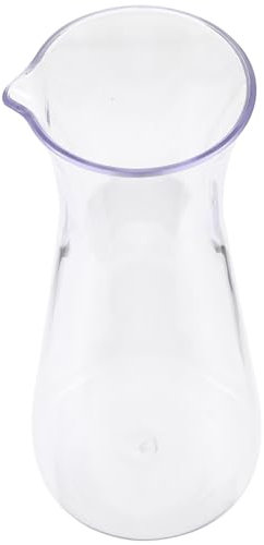 SHOWERORO Decantador De Vino De 2 Piezas Jarra De Acrílico Para Fiestas Uso Versátil Para El Hogar Bar Y