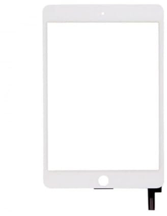Genérico Pantalla TACTIL para Apple iPad Mini 4, DIGITALIZADOR Cristal Frontal, Blanco