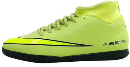 Nike Kinder Jr Superfly 10 Club Ic Fußballschuh, Limelight/Volt/Hyper Crimson, 33.5