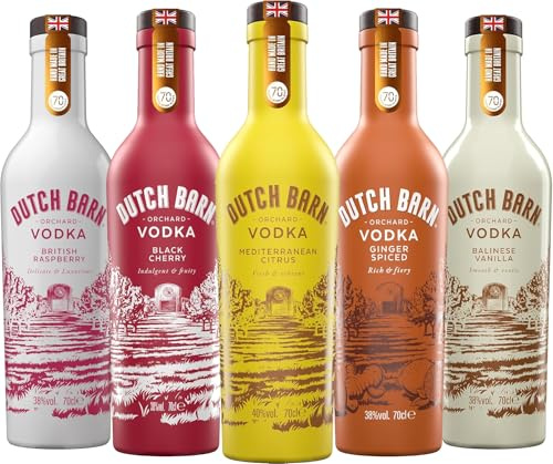 Dutch Barn Vodka Full Flavour Collection 5x70cl