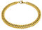 Soul-Cats Armband Edelstahl Königskette Armkette, Farbe: Gold, Stärke: 6 mm