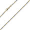 1,8mm Kette Collier Kugelkette diamantiert aus 585 Gold Gelbgold Weißgold 42cm