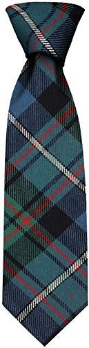 I LUV LTD Gents Neck Tie MacRae Hunting Ancient Tartan Lightweight Scottish Clan Tie