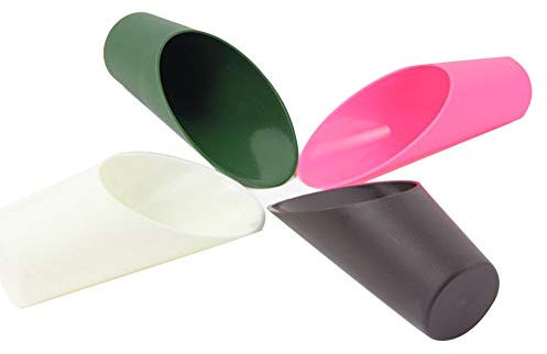 4PCS Kunststoff Bonsai Boden Scoops Gartenwerkzeug Planter Bunte Schaufel Schaufel Kleine Gartengeräte Kit Heavy Duty Schaufel Utility Set zufällige Farbe