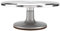 KRUMBLE Bandeja giratoria de acero inoxidable, diámetro de 31 cm, ideal para cortar y hornear pasteles, Plato Giratorio para Tartas, plato para decorar Base giratoria para Pasteles
