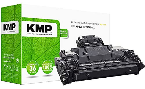 KMP Tonerkartusche ersetzt HP 87A, CF287A, Schwarz, 9.000 Seiten, kompatibel mit Tonerkartusche