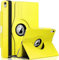 GALTD for iPad A16 Case, 11th Generation 11inch/iPad 10th Generation Case 10.9 (2025-2022) Auto Wake/Sleep Cover with Pencil Holder & Elastic Band, Multi-Angle Stand, 360 Rotating Smart, Yellow