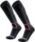 WEIERYA Calze Sci Uomo in Lana Merino - Calze da Sci per Uomo e Donna,Termiche, Antiscivolo, Ideali per Sci, Snowboard e Inverno,2 Paia,Nero Retrò,41-44