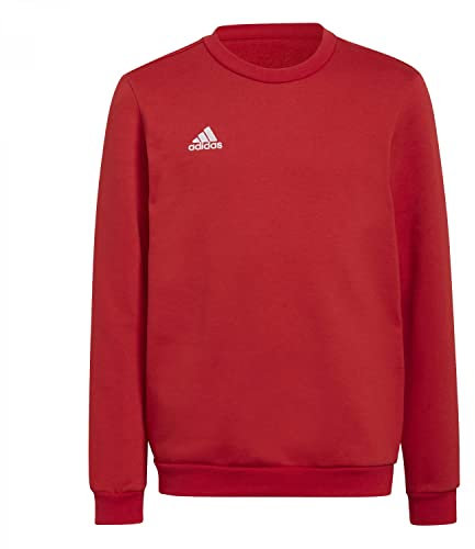 adidas Unisex Kinder Entrada 22 Sweat Top, Team Power Red 2, 9-10 Years