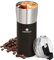 SANTECO Travel Coffee Mug 17oz, Insulated Coffee Cups with Flip Lid, Stainless Steel Coffee Mugs Spill Proof, Double Wall Vacuum Tumbler, Reusable to Go Mug for Hot/Ice Coffee Tea, Black