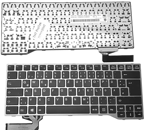 T-ProTek DEUTSCHE - Tastatur Keyboard Schwarz Ohne Beleuchtungkompatibel für P/N: CP629233-01