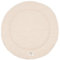 Jollein Krabbeldecke für Baby - Boucle, Naturel - Laufgittereinlage - Ø 95cm - Spieldecke Baby - Cremefarben