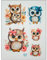 Bügelbilder Set für Textilien DIN A4 Kinder Mädchen Jungen Pferde Weihnachten groß klein Aufbügelbild zum aufbügeln verschiedene Designs (Design 1)