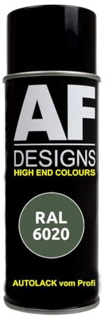 RAL6020 Bombe de peinture pour voiture Gris chromé mat satiné
