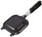 Lckiioy 1 Piece Sandwich Skillet Bread Loaf Pans For Baking Egg Cookers Cookware Double Pie Iron Toaster Sandwich Maker Black Aluminum Omelet Maker