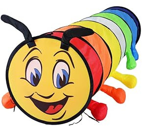 Knorrtoys 55122 - Spieltunnel Bunt Caterpillar