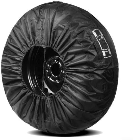 Car Spare Tyre Tire Storage Bag with Adjustable Straps and Handle Protects Your Spare Wheel (13-18 inch)