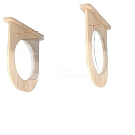 Cat Tree for Large Cat Cat Ceiling Climbing Frame Wall Mounted Cat Wall Space Capsule, Overhead Corridor Cat Tunnel Platform Jump cat (Size : B) vision