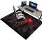 Bodenschutzmatte Bürostuhl Unterlage Schreibstuhlunterlage, 120 x 150 cm Gaming Stuhl Unterlage, Gaming Stuhlmatte für Hartholzboden, Gaming Teppich Unterlage-Kratzfest für Parkett und Hartböden