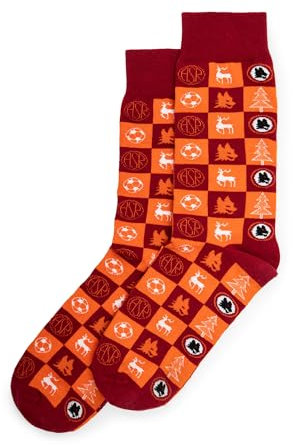 AS Roma Christmas Socks Weihnachtssocken Unisex - Erwachsene