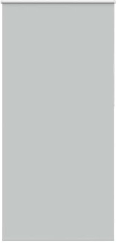 vidaXL Estor Enrollable Opaco Gris Claro 100x230 cm Tela Ancho 95,7 cm, Estor día y Noche, Estor de Cocina, Estor Opaco Enrollable, Estor Opaco