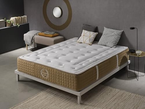 SIMPUR Relax Matratze 90x200 cm Bliss Comfort – 25 cm Dicke – 11 Zonen – Fester Komfort – HR-Schaum mit hoher Dichte – Ergonomisch & Orthopädisch – Sehr langlebig