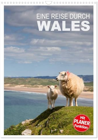 Eine Reise durch Wales (Wandkalender 2026 DIN A3 hoch), CALVENDO Monatskalender: Impressionen einer Reise durch den abwechslungsreichen Westen Großbritanniens (CALVENDO Orte)