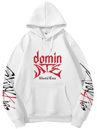 Yijee KPOP Hoodie Damen – Felix Hyunjin Changbin Bangchan Lee Know Han SKZ ATE Kapuzenpullover, Konzert Merch
