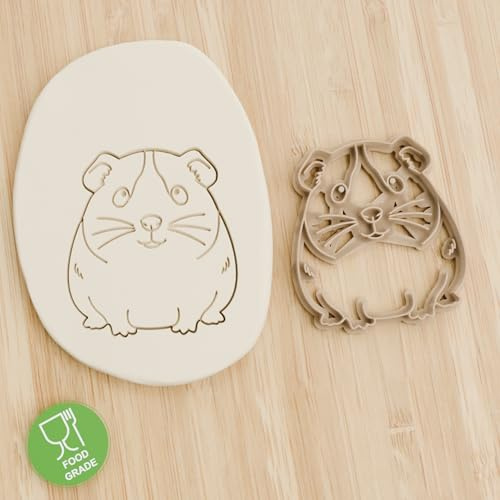 Meerschweinchen cookie cutter Fondant Keksstempel/Ausstechform keksausstecher PLA ca.8cm