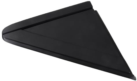 Qqmora Backspegel Hörnbeklädnad Sidospegelpanel Spegelbeklädnad Snygg Väderbeständig Plast med Enkel Installation för Grand Caravan Town and Country 2008-2020 (Höger: 1AN68RXFAA)