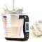Verre Mesureur Numérique avec Balance de Cuisine Max.1Kg Intégrée Verre Doseur Numérique Ecran LCD avec Balance de Cuisine et Thermomètre Intégrée