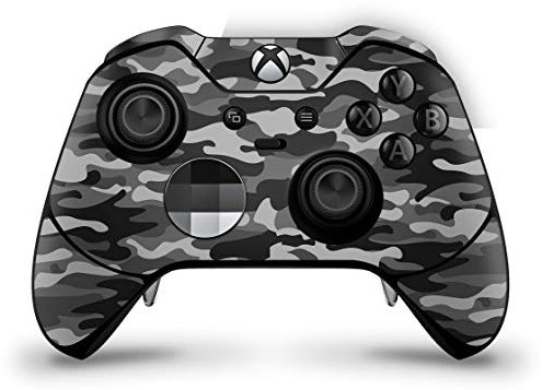 Skins4u Aufkleber Design Schutzfolie Skin kompatibel mit Xbox One Elite Controller Urban Camo Old