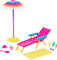 Barbie Beach Day Playset