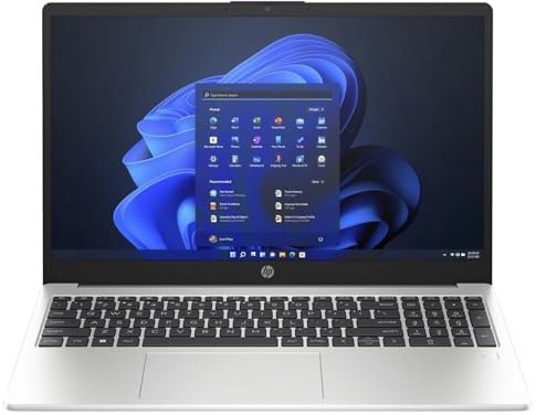 HP 250 - Silber (G10) - 15,6 FHD - Core i7 1355U - RAM: 32GB - SSD: 4000GB - Windows 11 Pro #mit Funkmaus +Notebooktasche