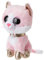 Ty Fiona Pink Cat Beanie Boo - Med, 24 CM