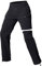Cycorld Damen-Wanderhose-Zip-Off-Trekkinghose, Atmungsaktiv Wanderhose Damen Schnell Stretch Trekkinghose Abnehmbar Zip Off Outdoorhose Sommer Hiking Pants Funktionshose (Schwarz, XS)