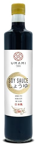 Umami Sauce soja Brassée au Japon par fermentation artisanale 750 ml