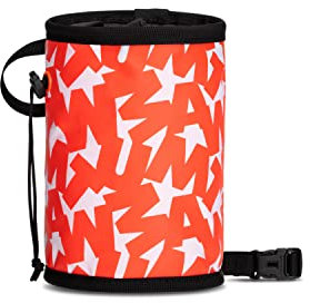 Mammut Gym Print Chalk Bag, hot red AOP