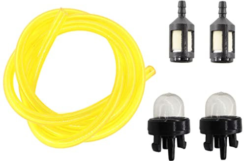 HURI Primer Bulb Fuel Line for McCulloch 3200 Mac 19 22 2816 328 28 282 3227 2817 Eager Beaver 282 287 28 297 MS1432 MS1435 MAC3210 MAC3214 MAC3216
