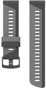COROS APEX Pro/APEX 2 Pro Sport Uhrenarmband 22 mm (Schwarz Silikon)