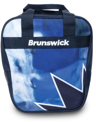 Brunswick Unisex-Erwachsene Spark Bowlingtasche, Indigo Swirl Bowling-Taschen, Einheitsgröße