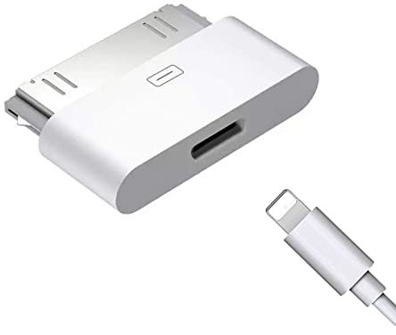Arbove Lightning to 30 Pin Adapter, 30 Pin Male to Lightning Female, Compatible with iPhone, iPad, iPod, Charging & Sync, No Audio
