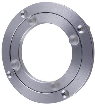 AOMIKITSTU 12 Zoll Drehtisch, Aluminiumlegierung Rotierenden Drehtisch, Drehtisch Lager für Tisch drehen, Esstisch