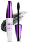 5D Mascara Spesso Waterproof Long-Lasting di Nero, Allungante, Effetto Naturale e Occhi Grandi Amplificato, 10ml