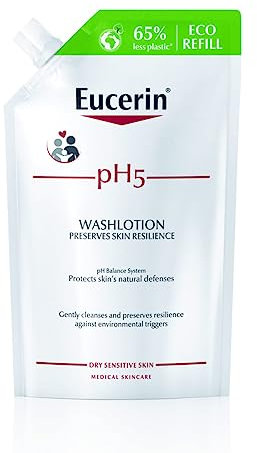 Eucerin Ph5 Gel Refill - Gel de ducha, 400 ml
