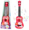 JurciCat 42cm Chitarra per bambini Con 4 corde regolabili ukulele bambini chitarra giocattolo Per bambini principianti ragazzi ragazze